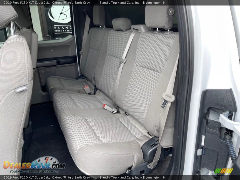 2019 Ford F150 XLT SuperCab Oxford White / Earth Gray Photo #13