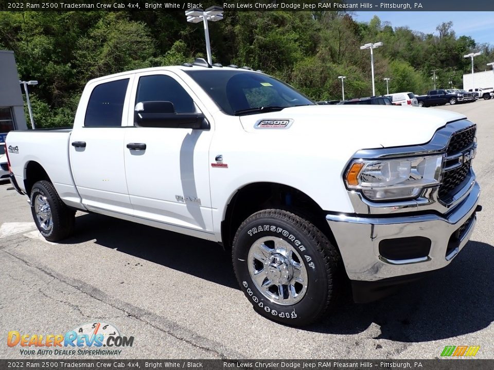 2022 Ram 2500 Tradesman Crew Cab 4x4 Bright White / Black Photo #7