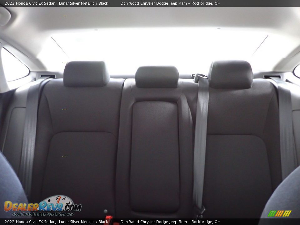 2022 Honda Civic EX Sedan Lunar Silver Metallic / Black Photo #26