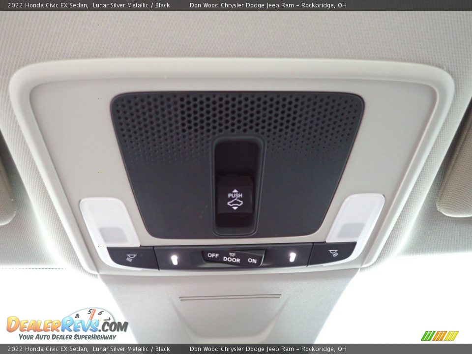 2022 Honda Civic EX Sedan Lunar Silver Metallic / Black Photo #27