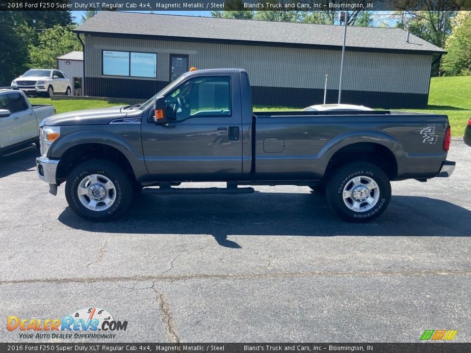 Magnetic Metallic 2016 Ford F250 Super Duty XLT Regular Cab 4x4 Photo #1