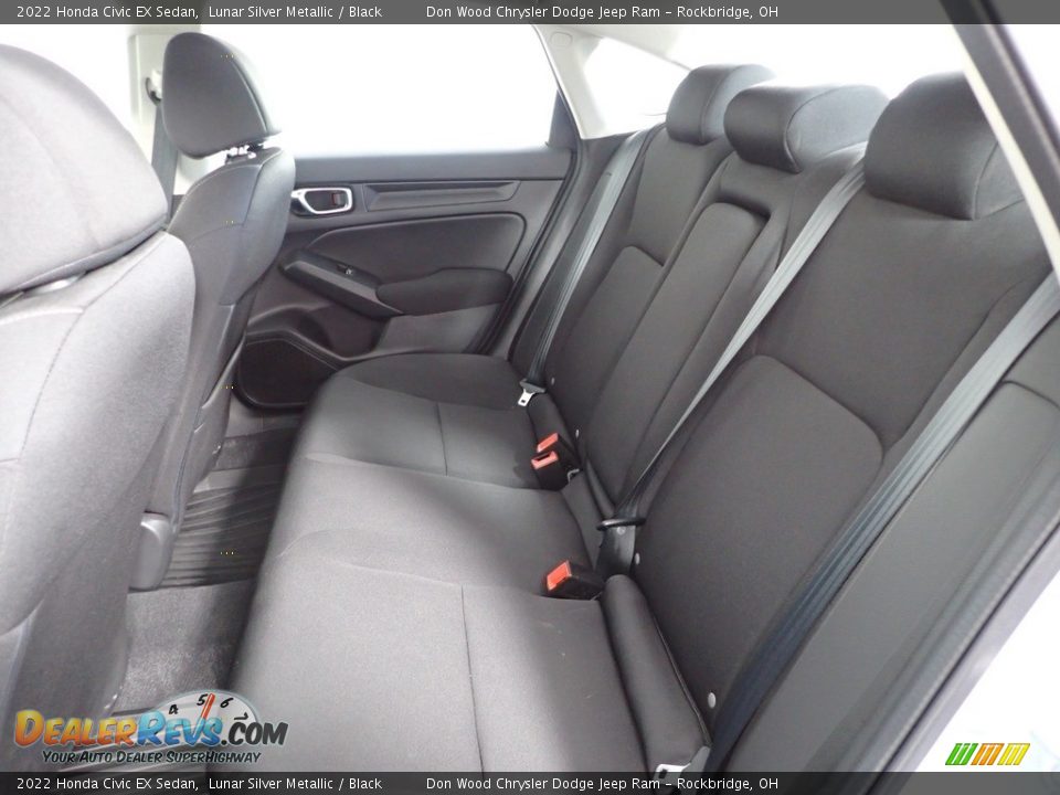 2022 Honda Civic EX Sedan Lunar Silver Metallic / Black Photo #29