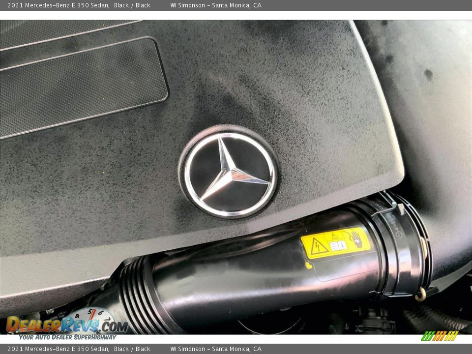 2021 Mercedes-Benz E 350 Sedan Black / Black Photo #32