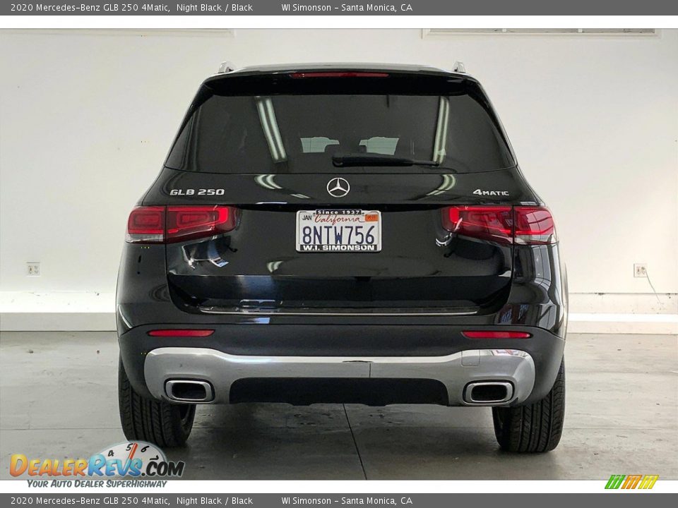 2020 Mercedes-Benz GLB 250 4Matic Night Black / Black Photo #3