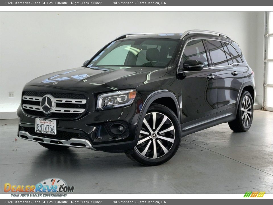 2020 Mercedes-Benz GLB 250 4Matic Night Black / Black Photo #12