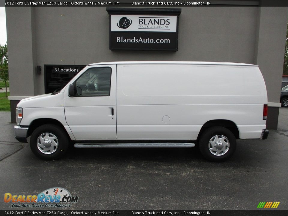 2012 Ford E Series Van E250 Cargo Oxford White / Medium Flint Photo #1