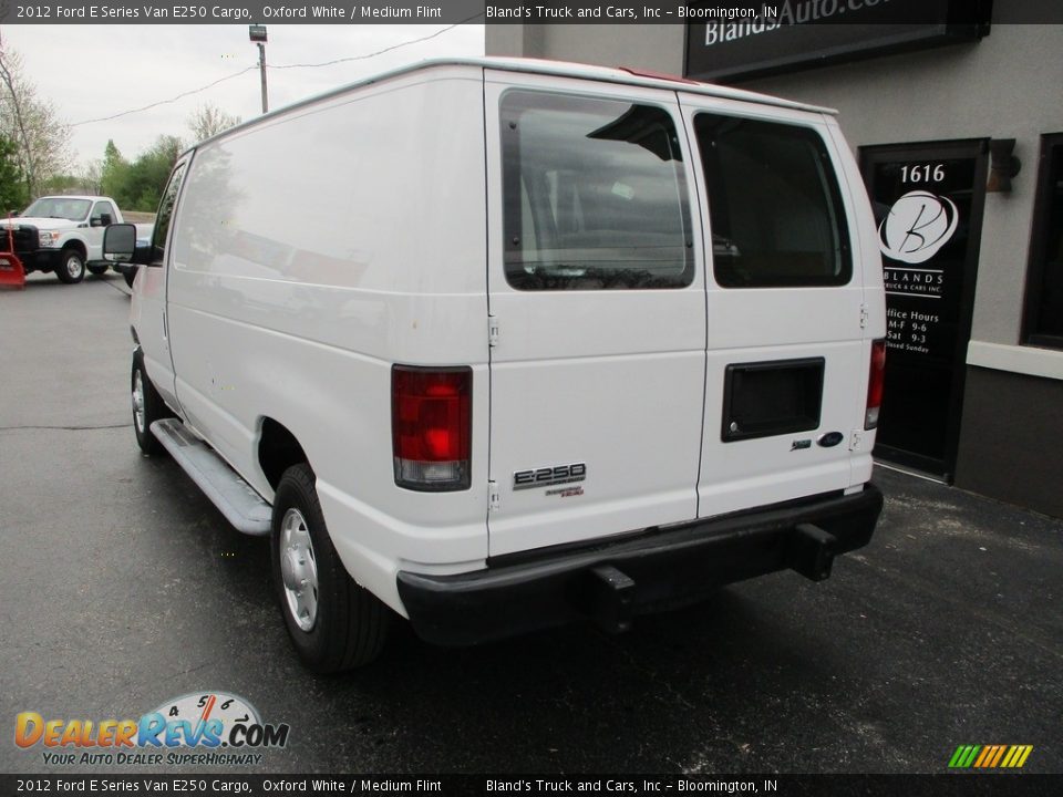 2012 Ford E Series Van E250 Cargo Oxford White / Medium Flint Photo #3