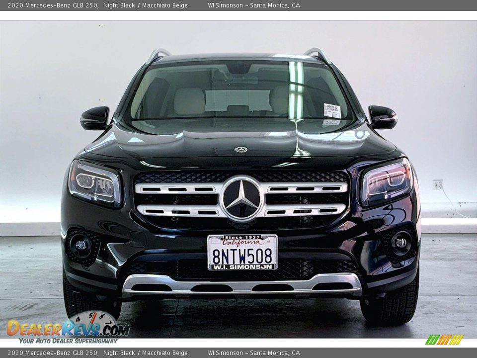 2020 Mercedes-Benz GLB 250 Night Black / Macchiato Beige Photo #2