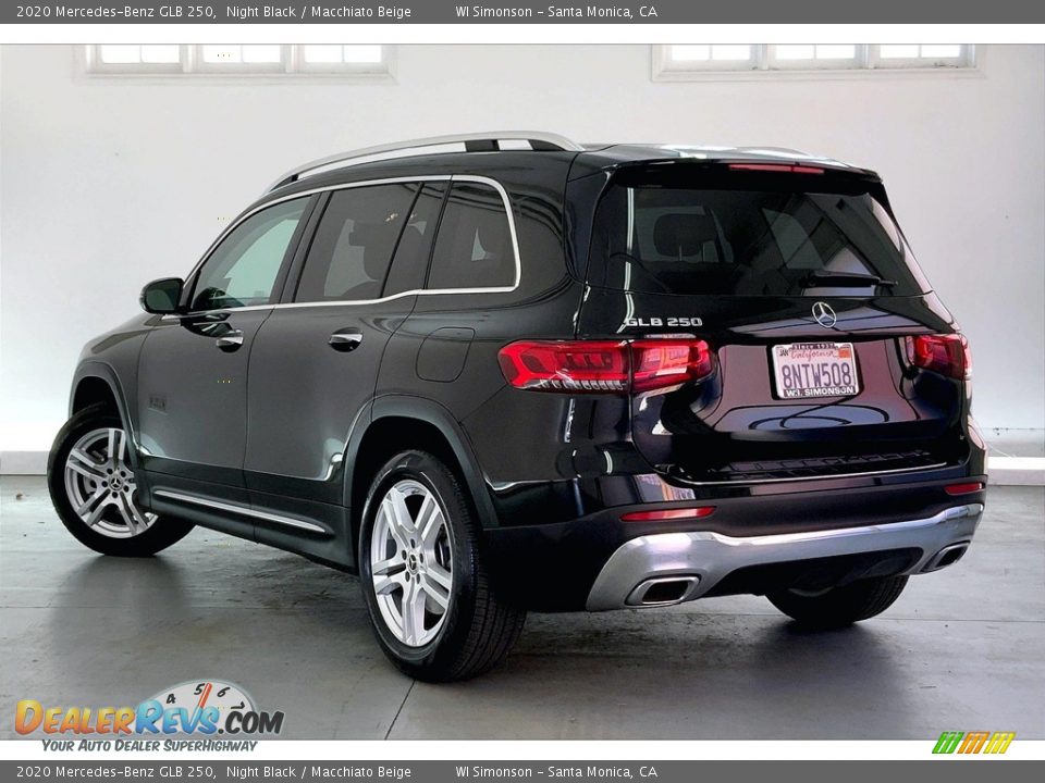 2020 Mercedes-Benz GLB 250 Night Black / Macchiato Beige Photo #10