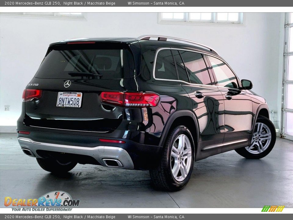 2020 Mercedes-Benz GLB 250 Night Black / Macchiato Beige Photo #13