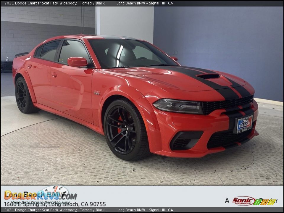 2021 Dodge Charger Scat Pack Widebody Torred / Black Photo #1