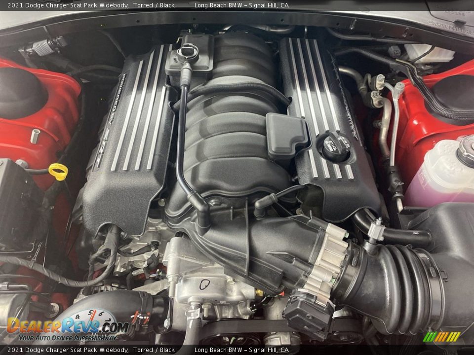 2021 Dodge Charger Scat Pack Widebody 392 SRT 6.4 Liter HEMI OHV-16 Valve VVT MDS V8 Engine Photo #12