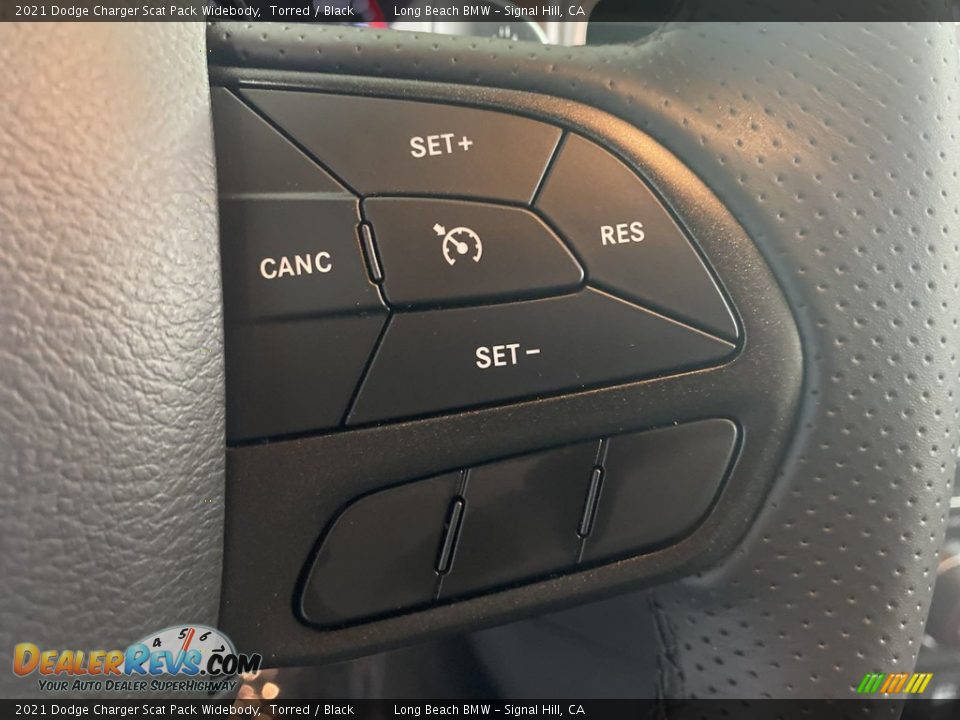2021 Dodge Charger Scat Pack Widebody Steering Wheel Photo #20