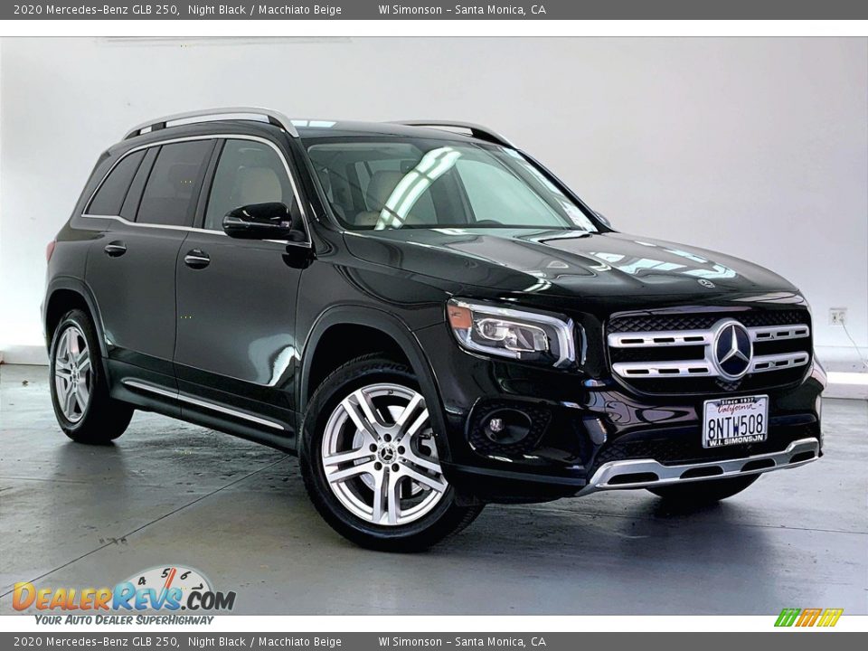 2020 Mercedes-Benz GLB 250 Night Black / Macchiato Beige Photo #34