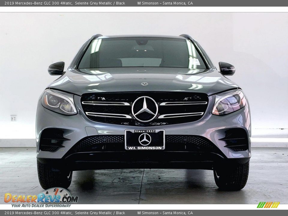 2019 Mercedes-Benz GLC 300 4Matic Selenite Grey Metallic / Black Photo #2