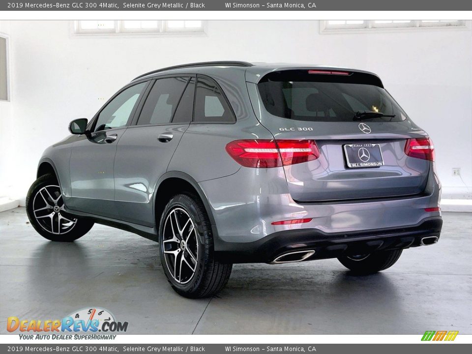 2019 Mercedes-Benz GLC 300 4Matic Selenite Grey Metallic / Black Photo #10