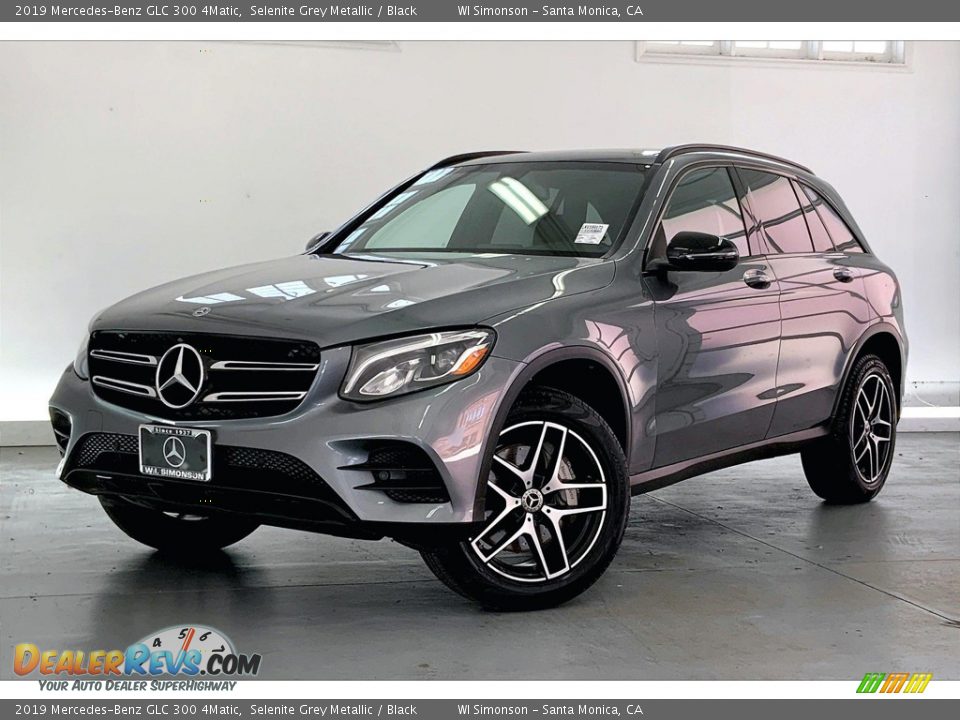 2019 Mercedes-Benz GLC 300 4Matic Selenite Grey Metallic / Black Photo #12