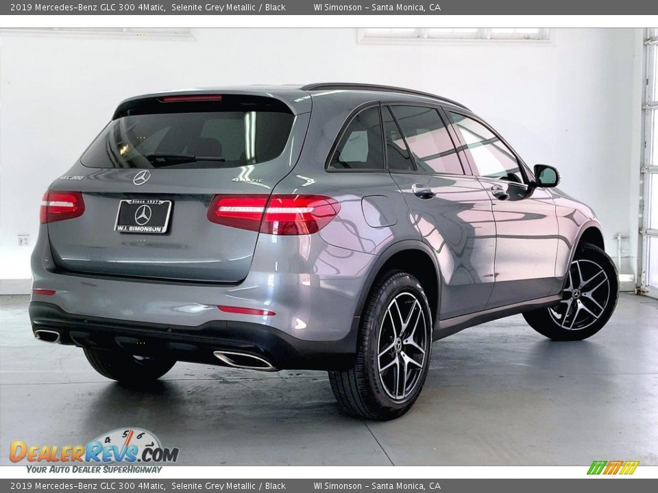 2019 Mercedes-Benz GLC 300 4Matic Selenite Grey Metallic / Black Photo #13