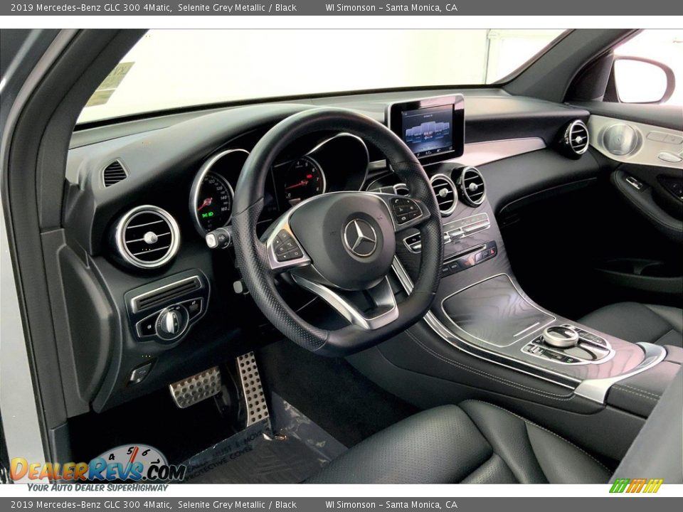 2019 Mercedes-Benz GLC 300 4Matic Selenite Grey Metallic / Black Photo #14