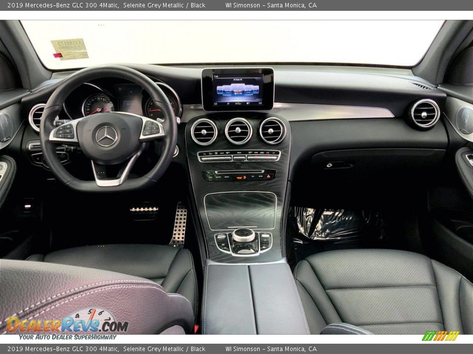 2019 Mercedes-Benz GLC 300 4Matic Selenite Grey Metallic / Black Photo #15