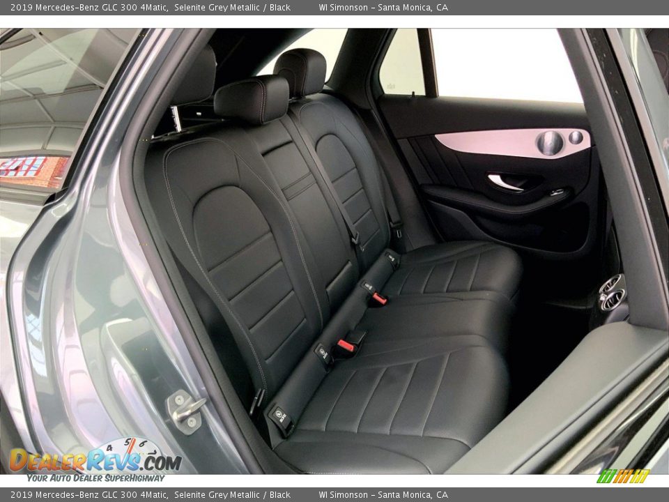 2019 Mercedes-Benz GLC 300 4Matic Selenite Grey Metallic / Black Photo #19