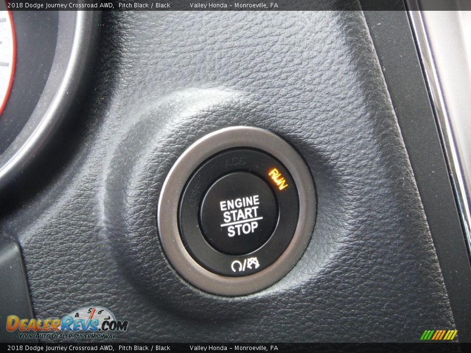 2018 Dodge Journey Crossroad AWD Pitch Black / Black Photo #27
