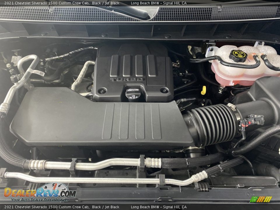 2021 Chevrolet Silverado 1500 Custom Crew Cab 2.7 Liter Turbocharged DOHC 16-Valve VVT 4 Cylinder Engine Photo #10