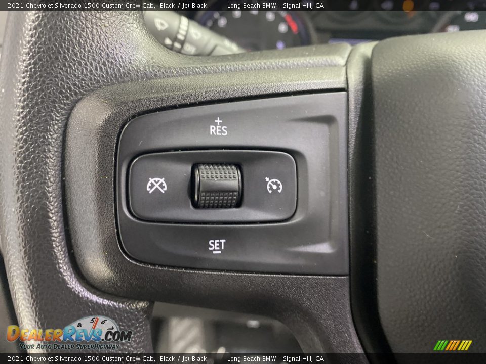 2021 Chevrolet Silverado 1500 Custom Crew Cab Steering Wheel Photo #17