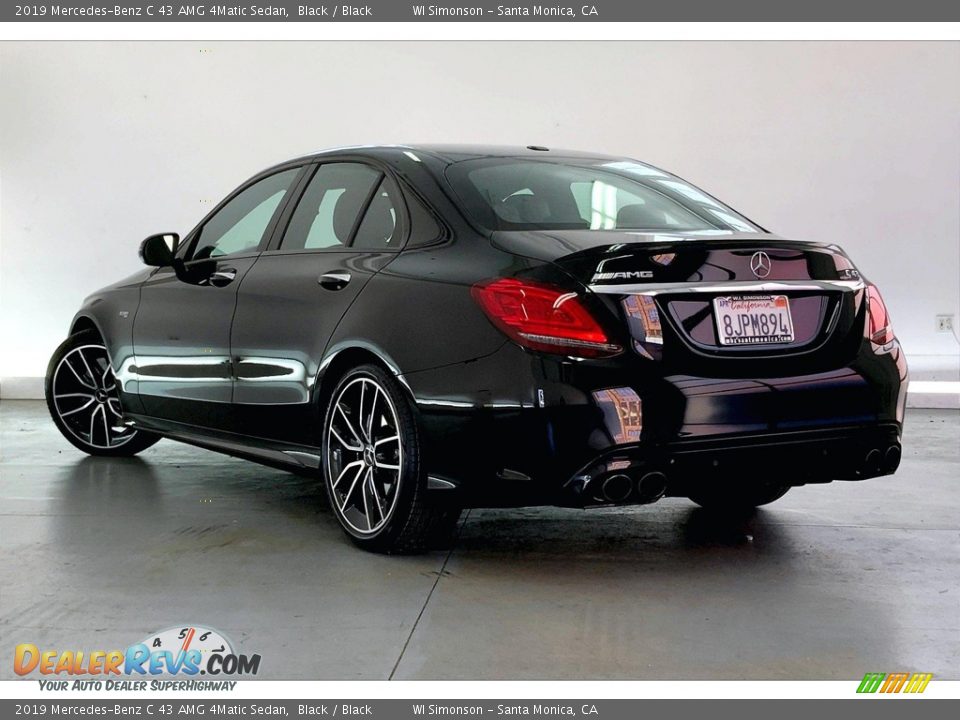 2019 Mercedes-Benz C 43 AMG 4Matic Sedan Black / Black Photo #9