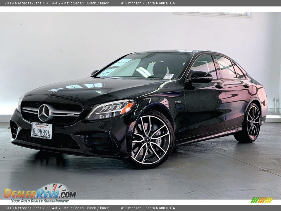 2019 Mercedes-Benz C 43 AMG 4Matic Sedan Black / Black Photo #11