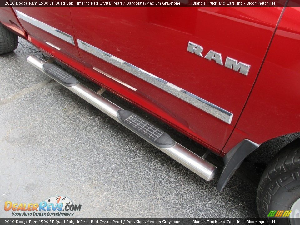 2010 Dodge Ram 1500 ST Quad Cab Inferno Red Crystal Pearl / Dark Slate/Medium Graystone Photo #20