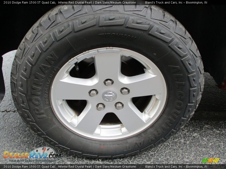 2010 Dodge Ram 1500 ST Quad Cab Inferno Red Crystal Pearl / Dark Slate/Medium Graystone Photo #21