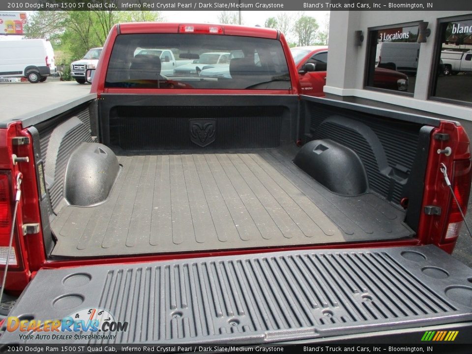 2010 Dodge Ram 1500 ST Quad Cab Inferno Red Crystal Pearl / Dark Slate/Medium Graystone Photo #23