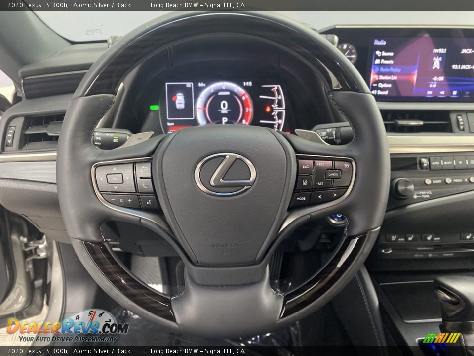 2020 Lexus ES 300h Atomic Silver / Black Photo #17