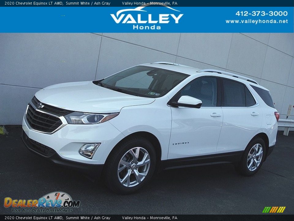 2020 Chevrolet Equinox LT AWD Summit White / Ash Gray Photo #1