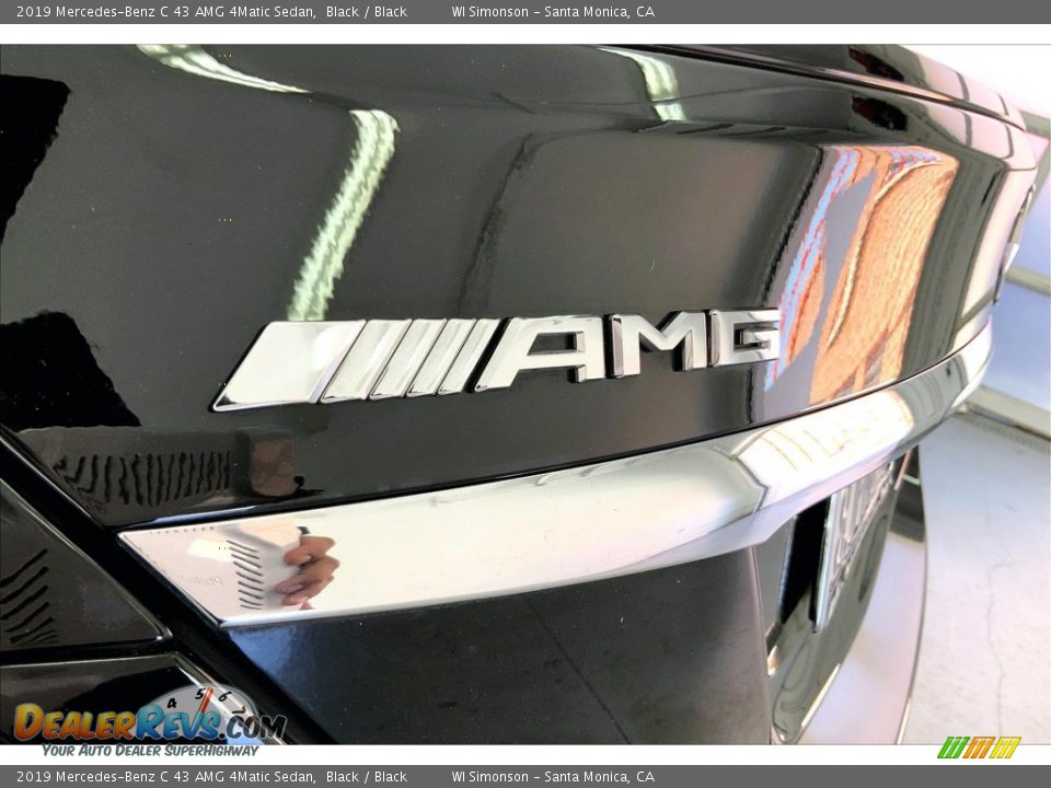 2019 Mercedes-Benz C 43 AMG 4Matic Sedan Black / Black Photo #30