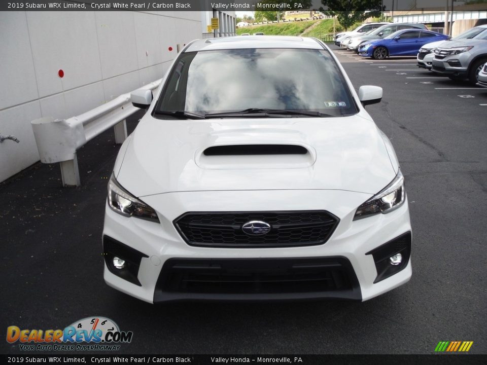 2019 Subaru WRX Limited Crystal White Pearl / Carbon Black Photo #6