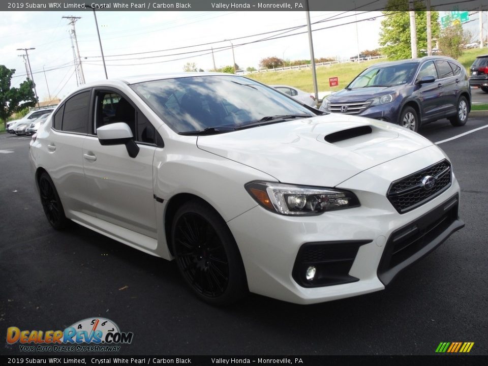 Crystal White Pearl 2019 Subaru WRX Limited Photo #7