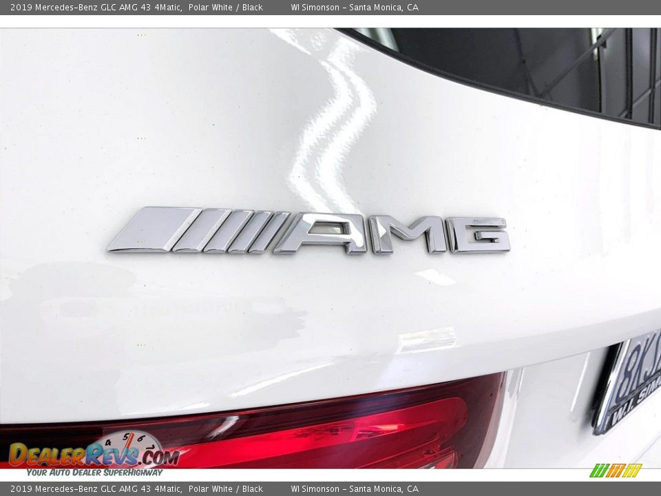 2019 Mercedes-Benz GLC AMG 43 4Matic Polar White / Black Photo #31