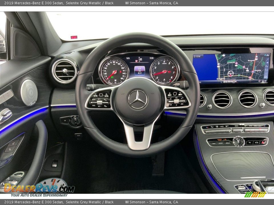 2019 Mercedes-Benz E 300 Sedan Selenite Grey Metallic / Black Photo #4