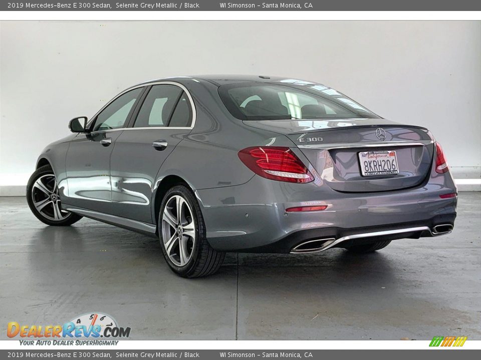 2019 Mercedes-Benz E 300 Sedan Selenite Grey Metallic / Black Photo #10