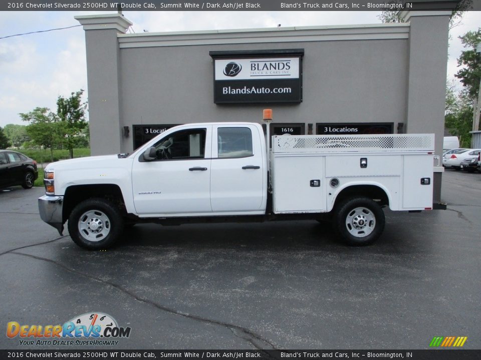 2016 Chevrolet Silverado 2500HD WT Double Cab Summit White / Dark Ash/Jet Black Photo #1