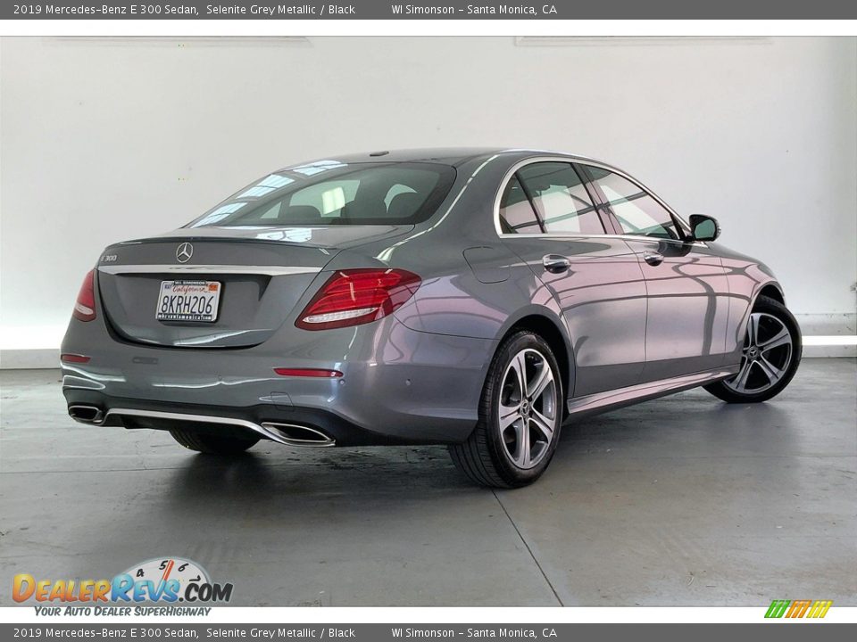 2019 Mercedes-Benz E 300 Sedan Selenite Grey Metallic / Black Photo #13