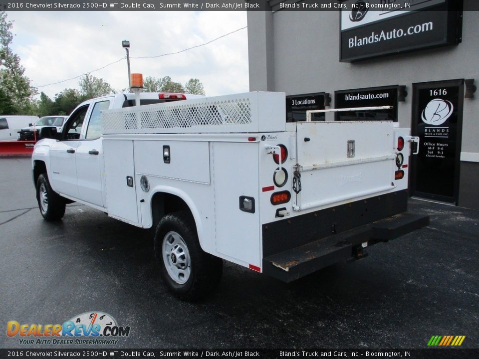 2016 Chevrolet Silverado 2500HD WT Double Cab Summit White / Dark Ash/Jet Black Photo #3