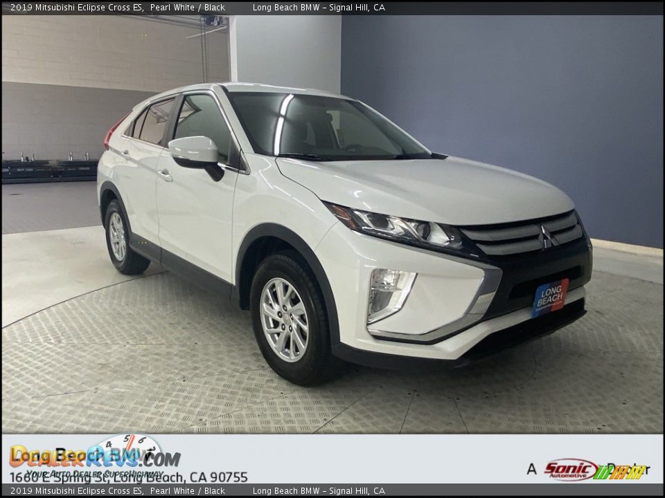 2019 Mitsubishi Eclipse Cross ES Pearl White / Black Photo #1