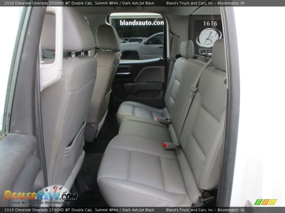 2016 Chevrolet Silverado 2500HD WT Double Cab Summit White / Dark Ash/Jet Black Photo #9