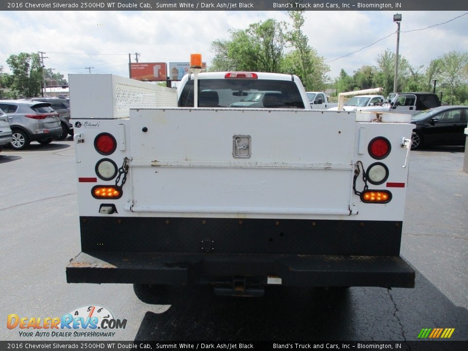 2016 Chevrolet Silverado 2500HD WT Double Cab Summit White / Dark Ash/Jet Black Photo #26