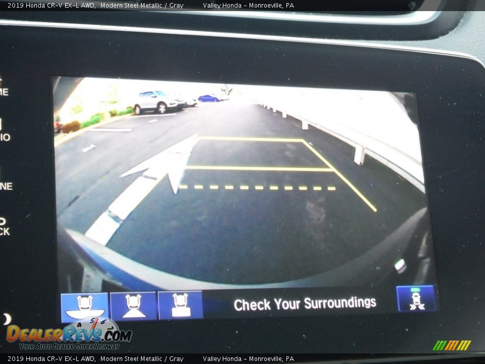 2019 Honda CR-V EX-L AWD Modern Steel Metallic / Gray Photo #21