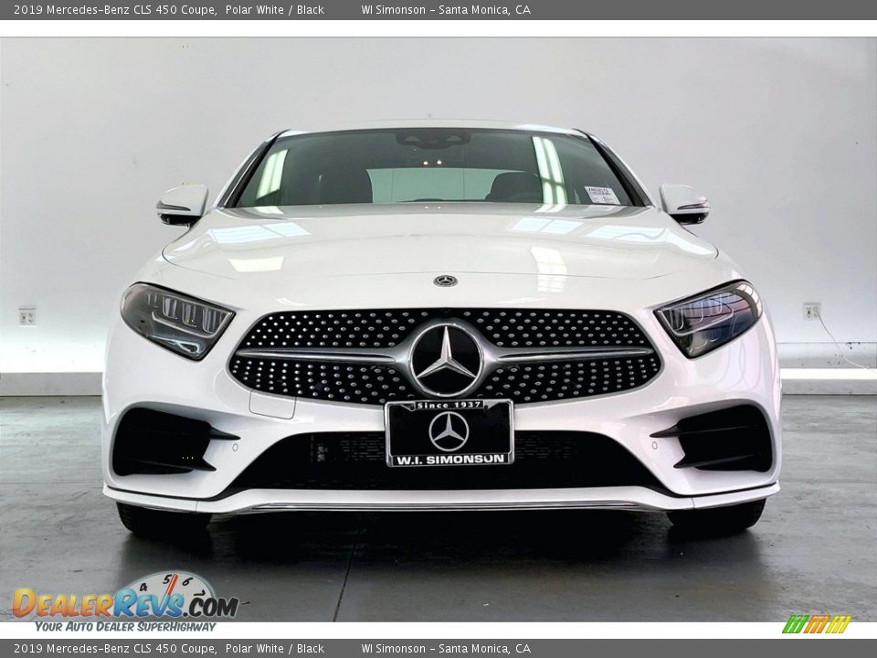 2019 Mercedes-Benz CLS 450 Coupe Polar White / Black Photo #2