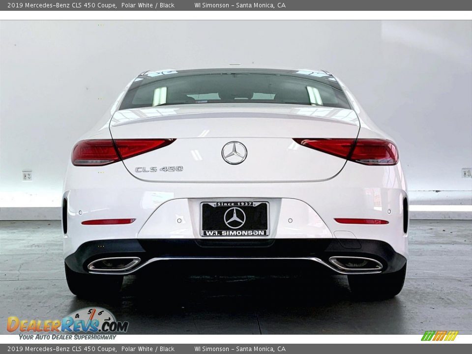 2019 Mercedes-Benz CLS 450 Coupe Polar White / Black Photo #3
